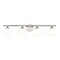 Z-Lite Neoma Vanity, 4-Light, 30 In.W x 6.75 In.L x 7.25 In.H, Brushed Nickel  /Opal Etched 1100-4V-BN - alternate 1